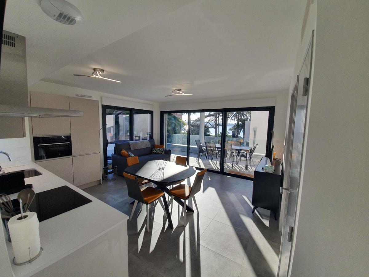 T3 Neuf Avec Terrasse Face A La Mer 邦多勒 外观 照片