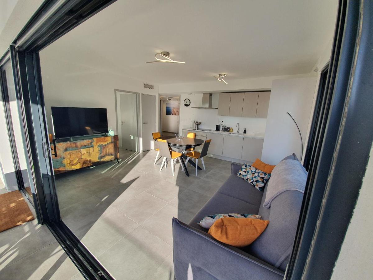 T3 Neuf Avec Terrasse Face A La Mer 邦多勒 外观 照片